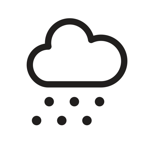 Hail svg vector icon