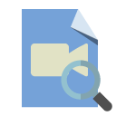 file,type,video,zoom icon