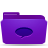 folder,violet,conversation icon