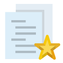 curriculum,star icon