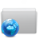 folder, graphite, sites icon