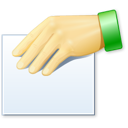 hand, people, properties, share icon