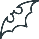 bat, batman, comics, dc, movie svg vector icon