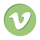 vimeo svg vector icon