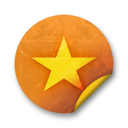 orange,grunge,sticker,badge icon