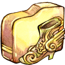 folder,pegasus,boot icon