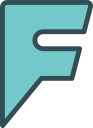 brand, foursquare, logo, network, social svg vector icon