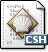 gnome,mime,text,csh,file,document icon