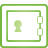 basic, green, safe icon