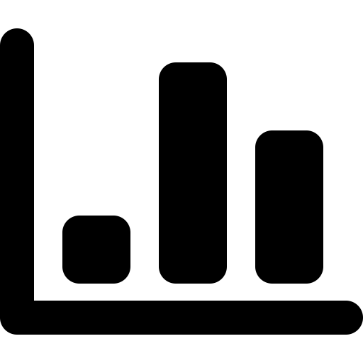 Bar Graph svg vector icon