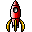 rocket,ship icon