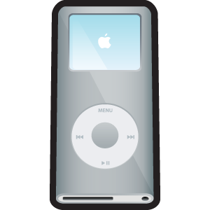 ipod,nano,silver icon