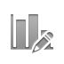 stats,bar,chart,pencil icon