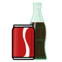 beverage, bottle, can, coke, drink, food, vectr svg vector icon