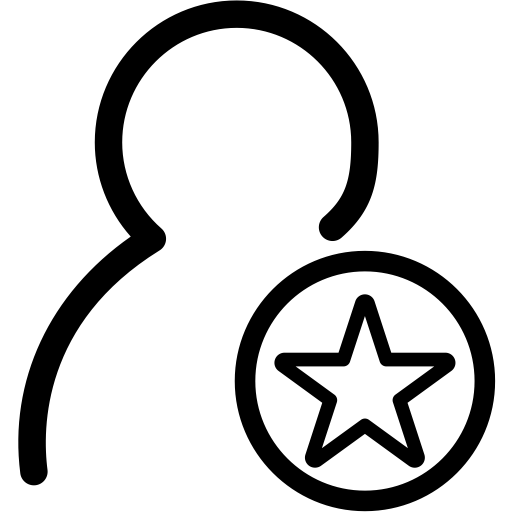 Star Man svg vector icon