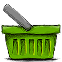 basket, ecommerce, empty, shopping, webshop icon