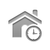 home,clock icon