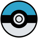 cinema, film, game, go, movie, play, pokemon svg vector icon