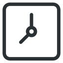 business, clock, office, time svg vector icon