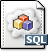 gnome,mime,text,sql,file,document icon