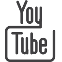 draw, drawn, line, sketch, social media, youtube svg vector icon