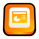 microsoft, office, powerpoint icon