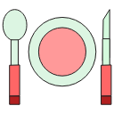 cooking, dinner, eat, food, meal, restaurant svg vector icon