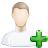 list,add,user,plus,listing,account,profile,people,human icon