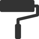 roller,brush icon