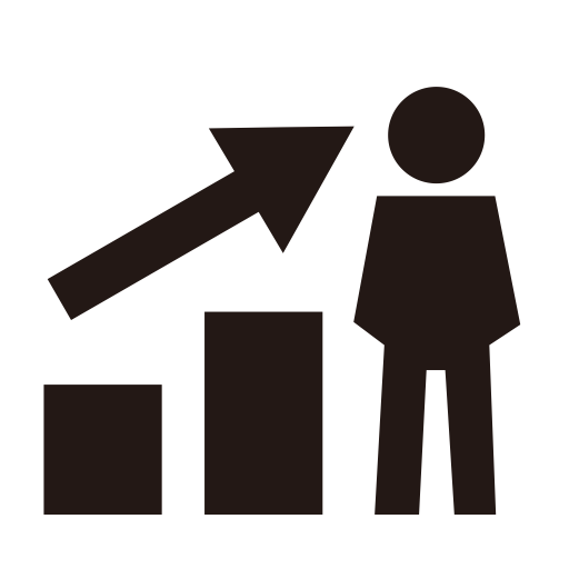 Rise svg vector icon