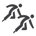 olympic, short, skating, speed, track svg vector icon
