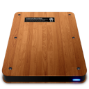 wooden,slick,internal,drive icon