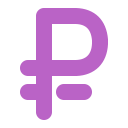 currency, exchange, money, ruble svg vector icon