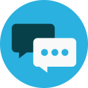 chat, keynote, messages svg vector icon