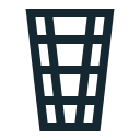 office, paper, remove, trash svg vector icon