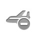 plane,delete icon