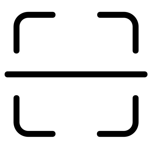 Scan svg vector icon