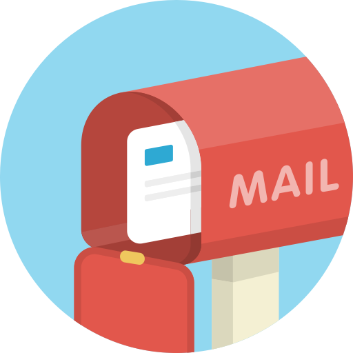 Mailbox svg vector icon
