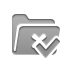black,list,folder,checkmark icon