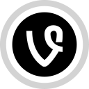 logo, media, social, vine svg vector icon