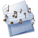 folder,music icon