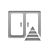 cabinet,pyramid icon