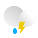 cloud, light bolt, lightning, rain, storm, thunder, weather svg vector icon