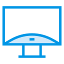 computer, device, login, monitor, screen, television, tv svg vector icon