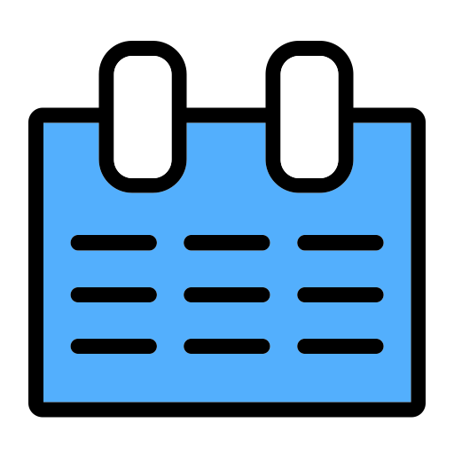 Calendar svg vector icon