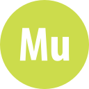 adobe, muse, round svg vector icon