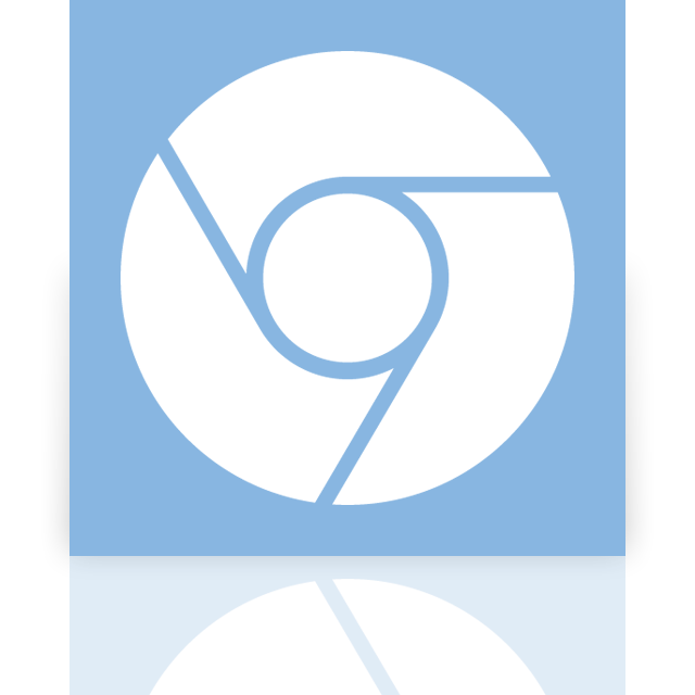 chromium, google, mirror icon