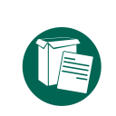 boxes, food boxes, mixed paper, paper, paperboard, recycling svg vector icon
