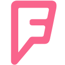 foursquare svg vector icon