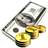 money,cash,currency,coin icon